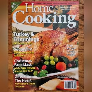 Home Cooking 84 Recipes Vtg 2005 Magazine 66 Pages